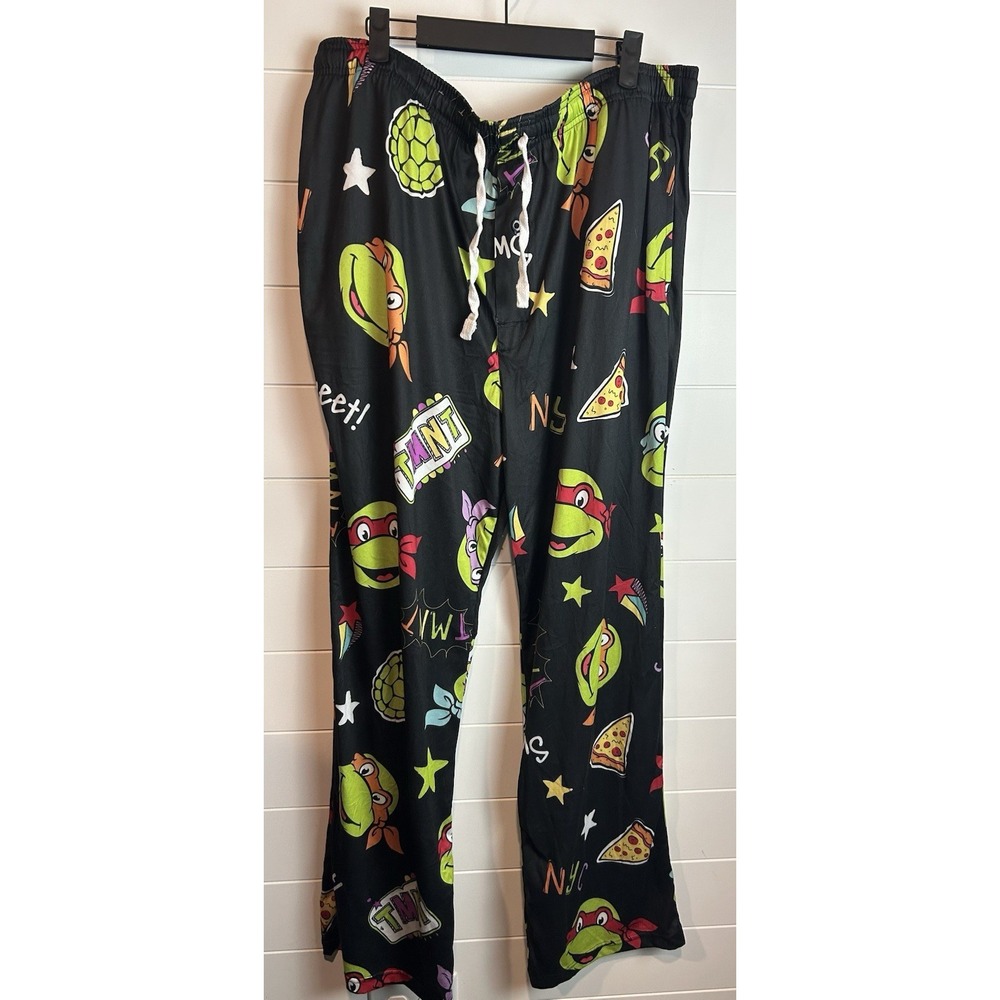 Teenage Mutant Ninja Turtles Graphic Print Sleep Pants Mens 2XL (44-46)